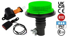 Green LED Beacon Flexi Stem &