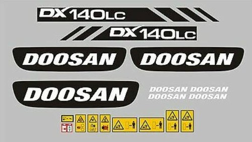 Doosan dx140 digger - doosan,