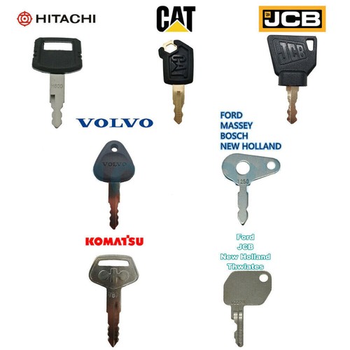 Pcs key set for - pcs, jcb